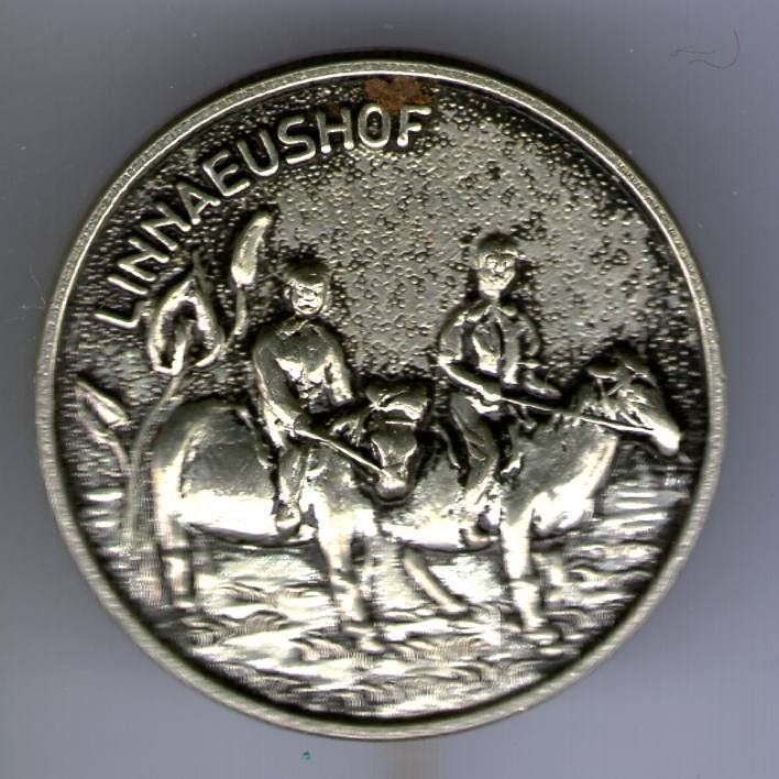 Linnaeushof zilverkleurig speldje ( N_118a), Verzenden, Nieuw, Dier of Natuur, Speldje of Pin