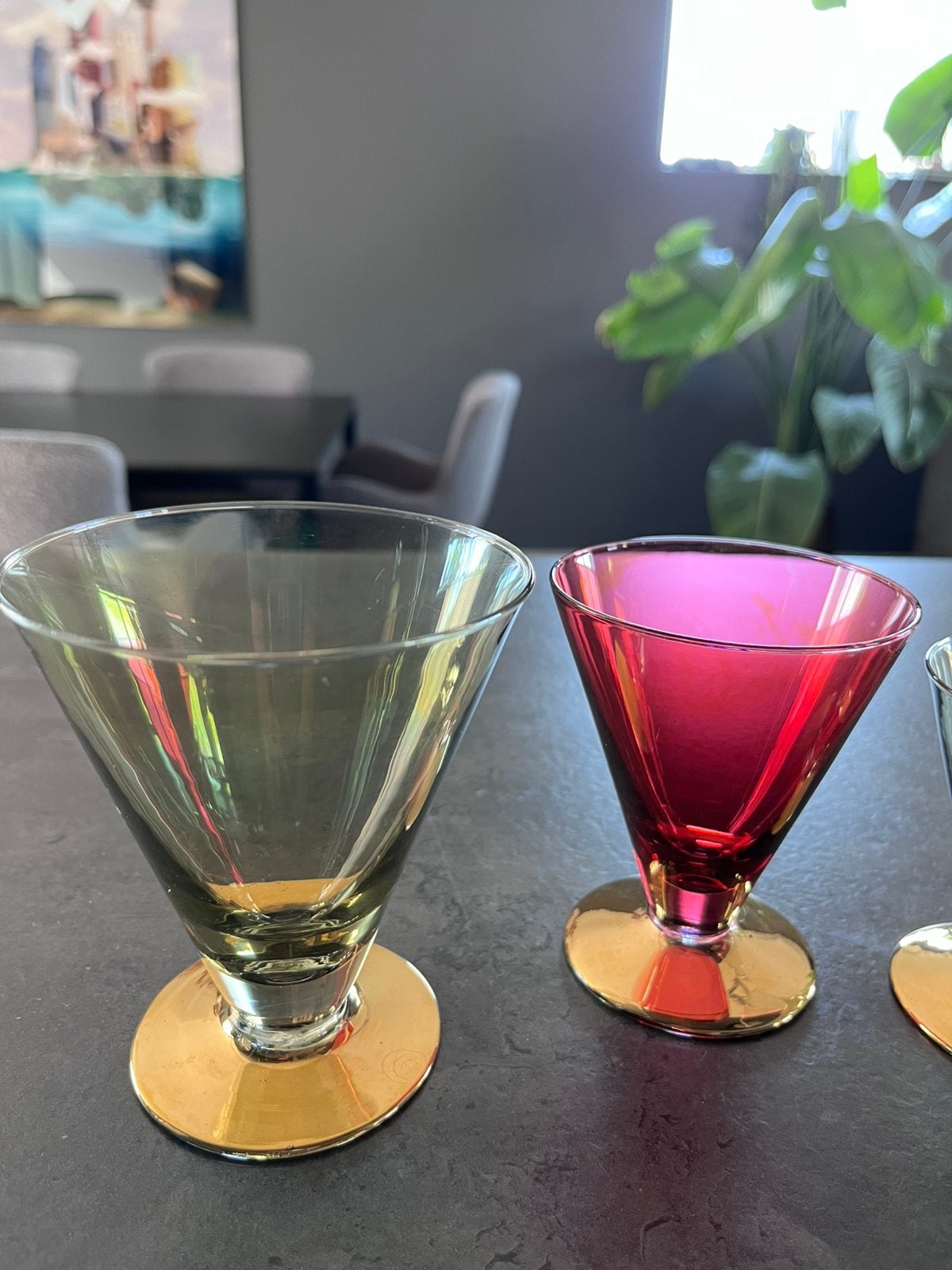 Vintage glazen, Antiek en Kunst, Antiek | Glas en Kristal, Ophalen of Verzenden