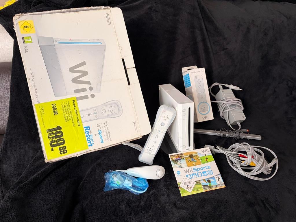 Complete Nintendo Wii set met  spel nette staat, Ophalen of Verzenden, Gebruikt, Met 1 controller, Met games