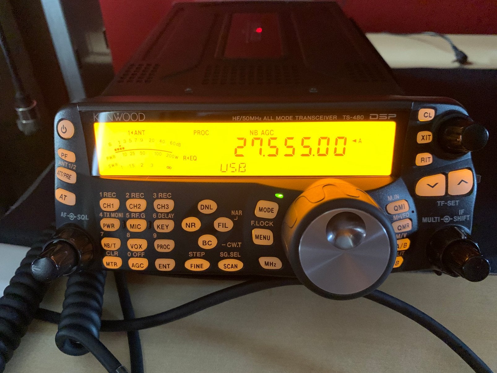 Kenwood TS-480sat + Extra Filters, Ophalen of Verzenden, Zo goed als nieuw