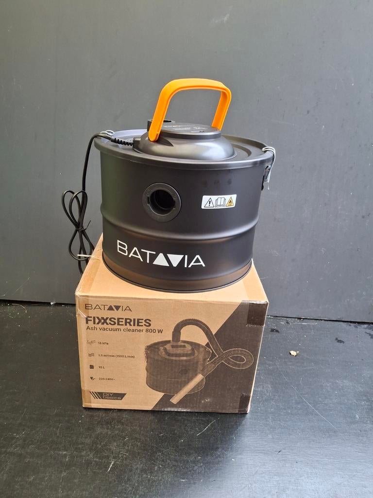 Nieuwe Batavia FIXXSERIES Aszuiger 800W - Ongebruikt, Witgoed en Apparatuur, Stofzuigers, Batavia, Overige typen, Onbekend, Nieuw