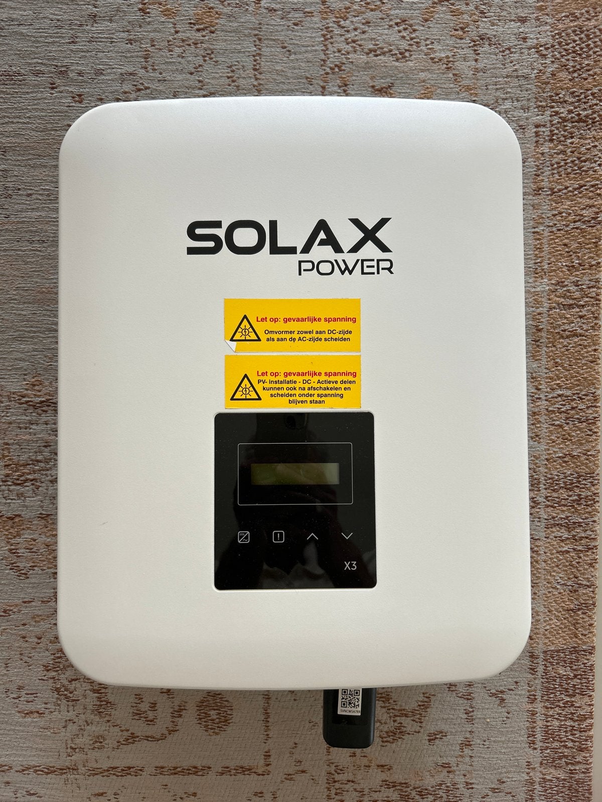 SolaX X3-MIC-4K-G2 Omvormer, Ophalen, Gebruikt, Overige typen, 200 wattpiek of meer