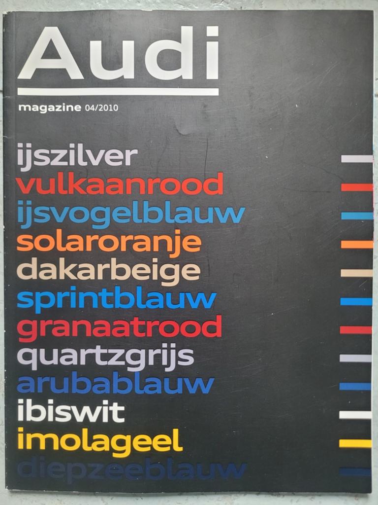Audi magazine nr 4 van 2010, Boeken, Ophalen of Verzenden, Gelezen, Overige onderwerpen