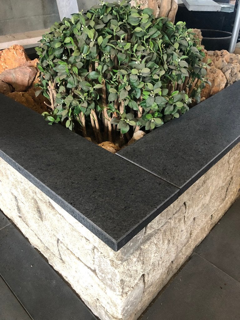 basalt natuursteen kleurvast muurafdekkers afdekplaten, Overige typen, Nieuw, Ophalen of Verzenden, Natuursteen