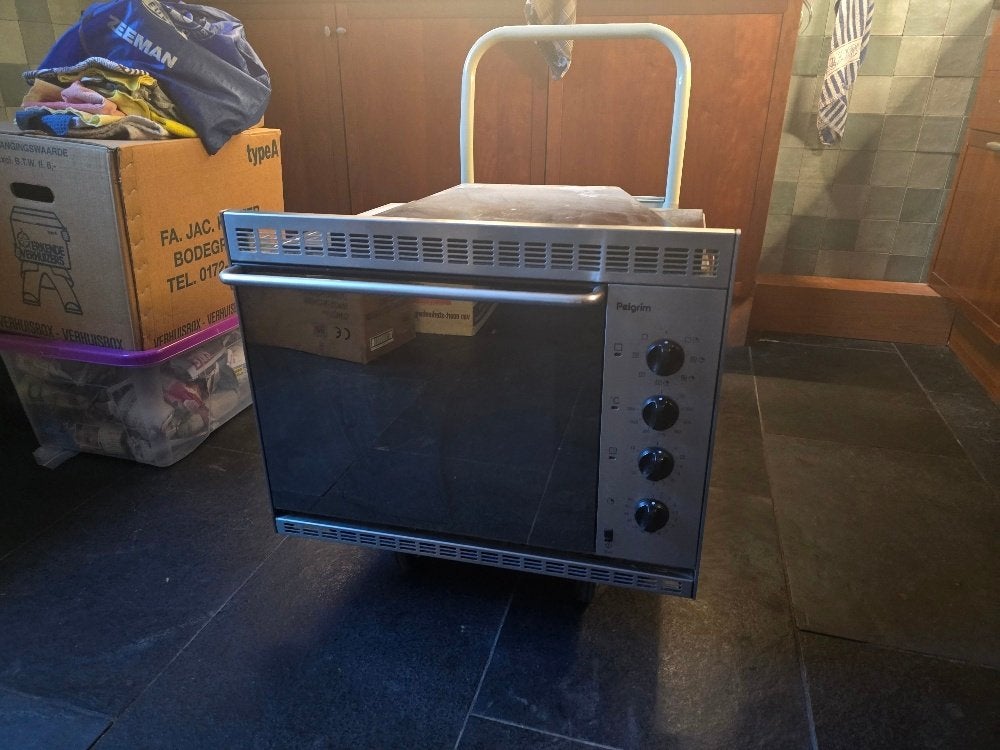 Pelgrim combi inbouw oven 45cm MAG 560, Witgoed en Apparatuur, Ovens, Ophalen, 45 tot 50 cm, Gebruikt, 60 cm of meer