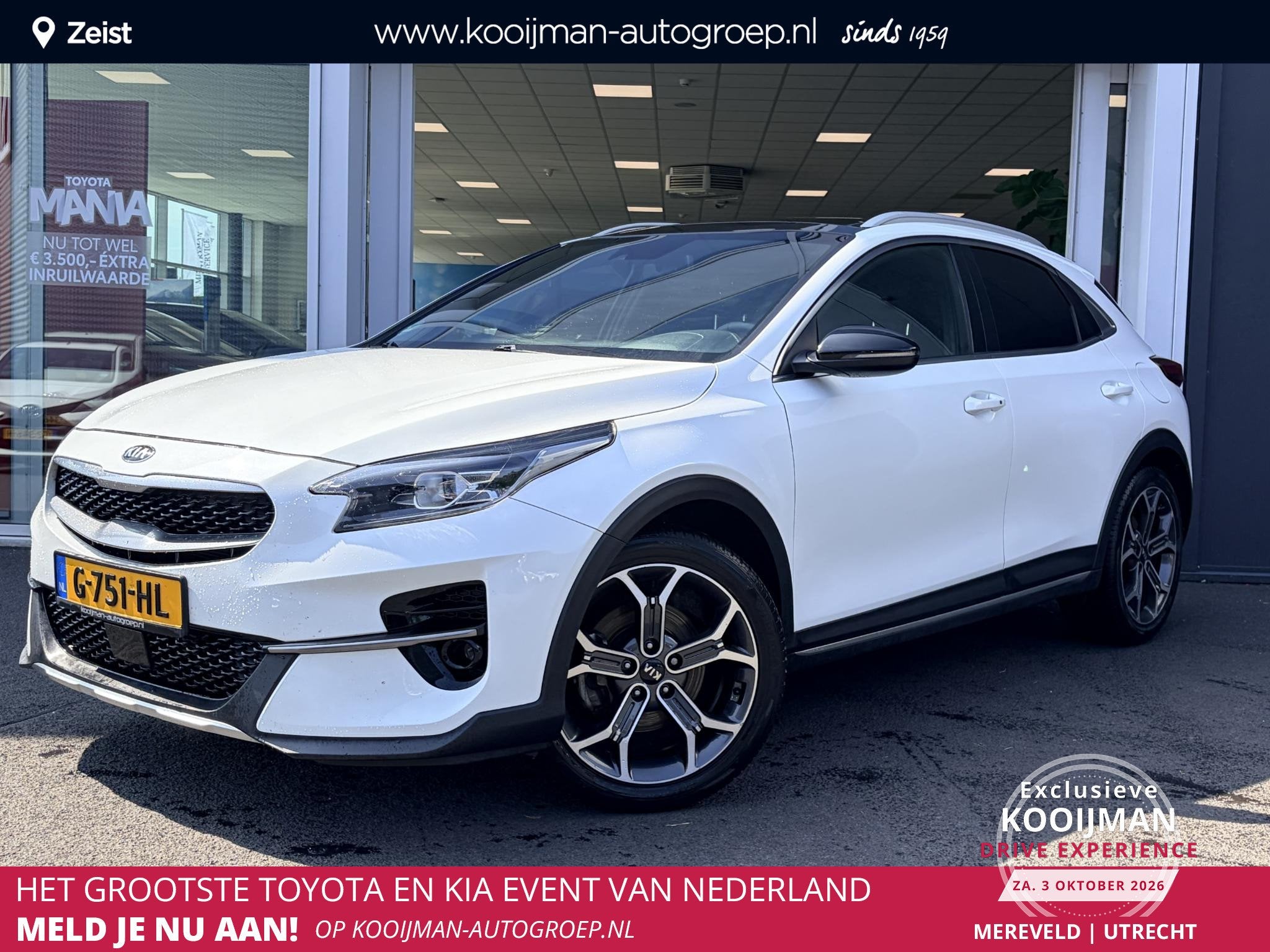 Kia XCeed 1.4 T-GDi DynamicPlusLine | Schuif/kantel dak | St, Auto's, Voorwielaandrijving, XCeed, Euro 6, 4 cilinders