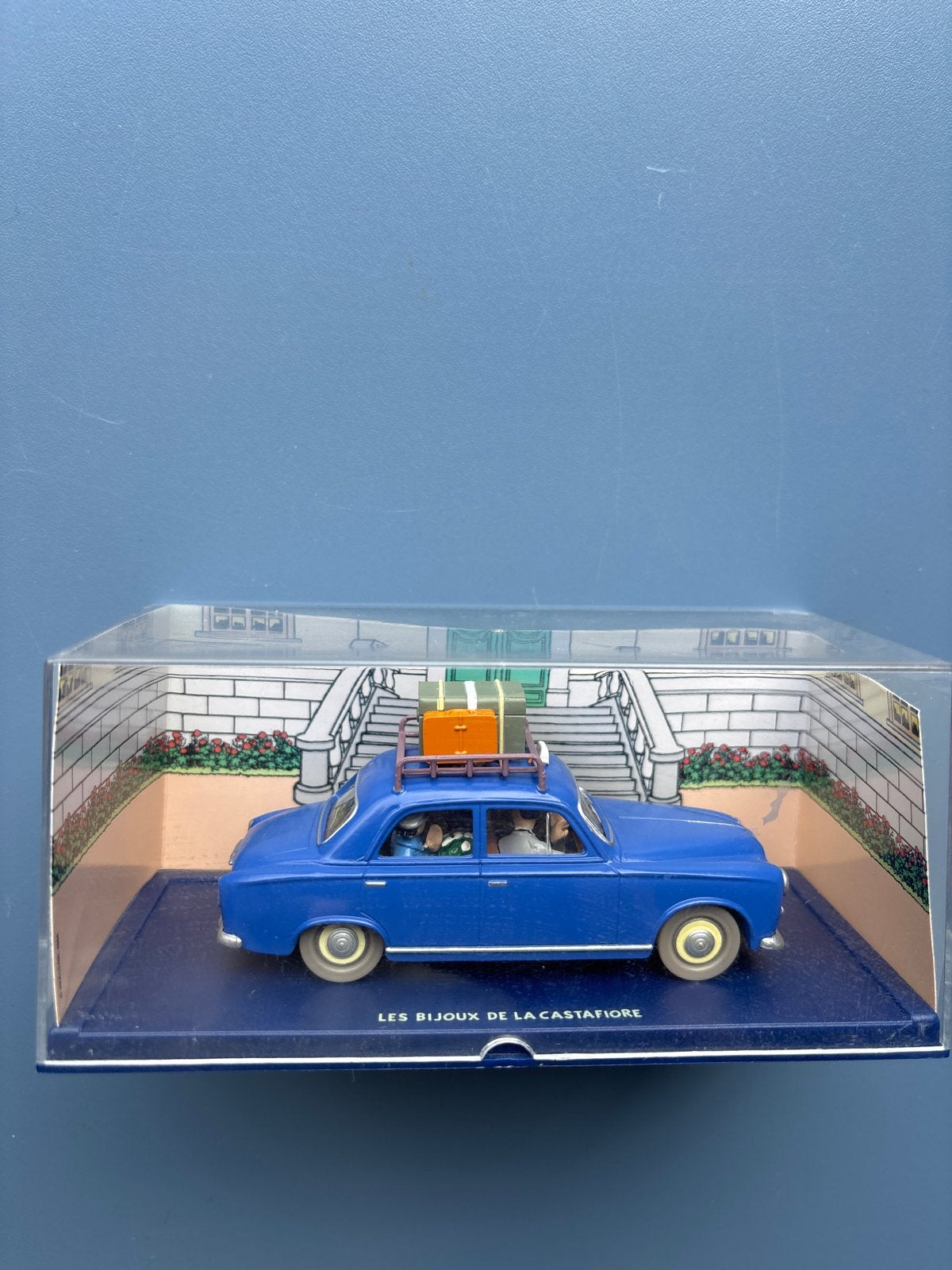 Kuifje auto Peugeot 403 1/43 - Les Bijoux de la Castafiore, Ophalen of Verzenden, Nieuw, Auto, Overige merken