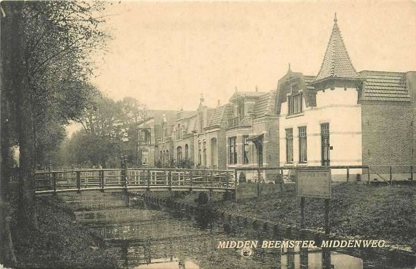380-852-043 Middenbeemster Middenweg, Verzenden, Voor 1920, Noord-Holland