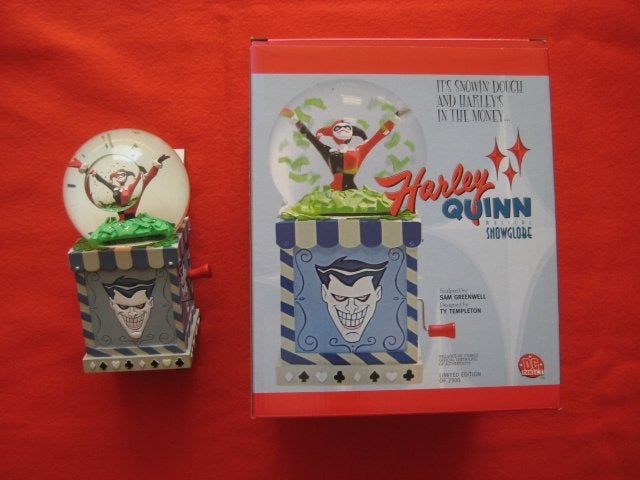 Batman animated Harley Quinn statue beeld figuur, Ophalen of Verzenden, Zo goed als nieuw, Beeldje, Replica of Model