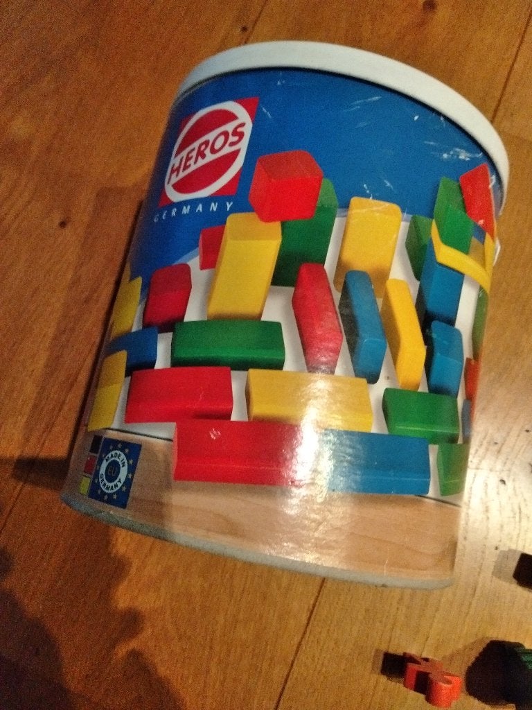 Houten blokken, Ophalen of Verzenden, Gebruikt, Overige typen
