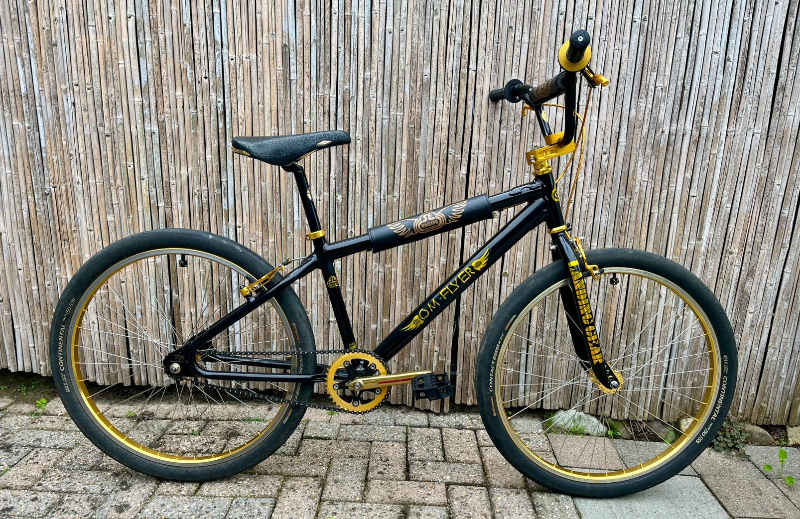 SE Racing bmx OM FLYER, Redline Flight cranks, old school, Ophalen, 24 inch of meer, Velgrem, V-brakes
