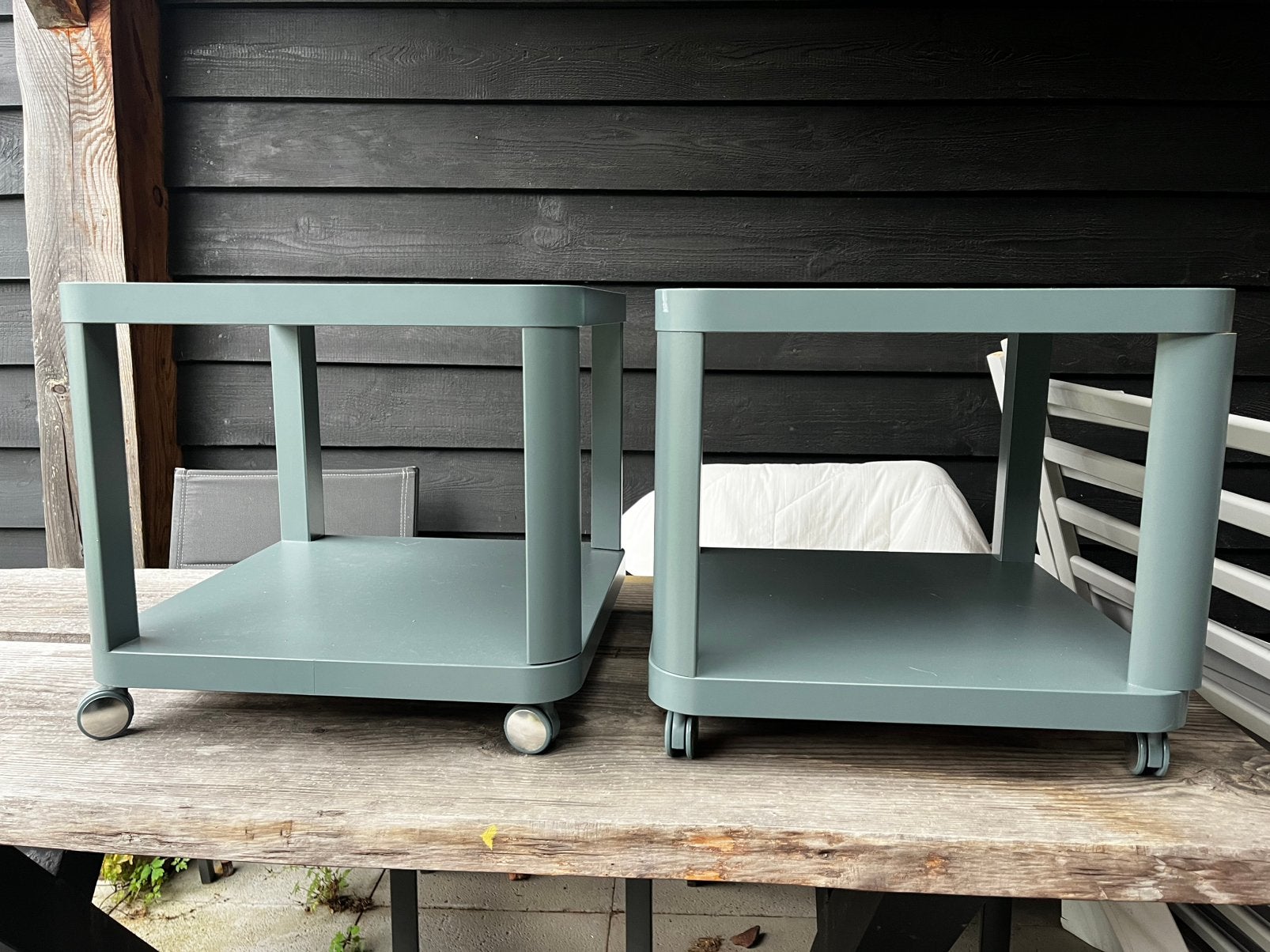 IKEA TINGBY bijzettafel / nachtkastje, Ophalen, Zo goed als nieuw, Minder dan 55 cm, 45 tot 60 cm