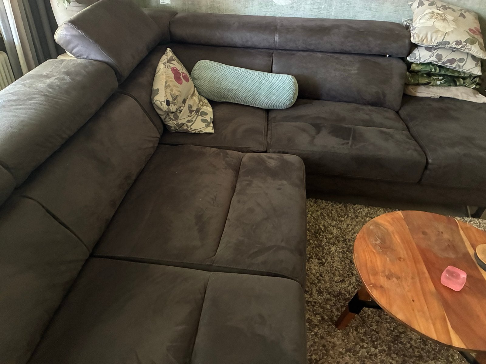 Henders & Hazel Hoekbank met relax functie, Ophalen, Gebruikt, 100 tot 125 cm, Hoekbank