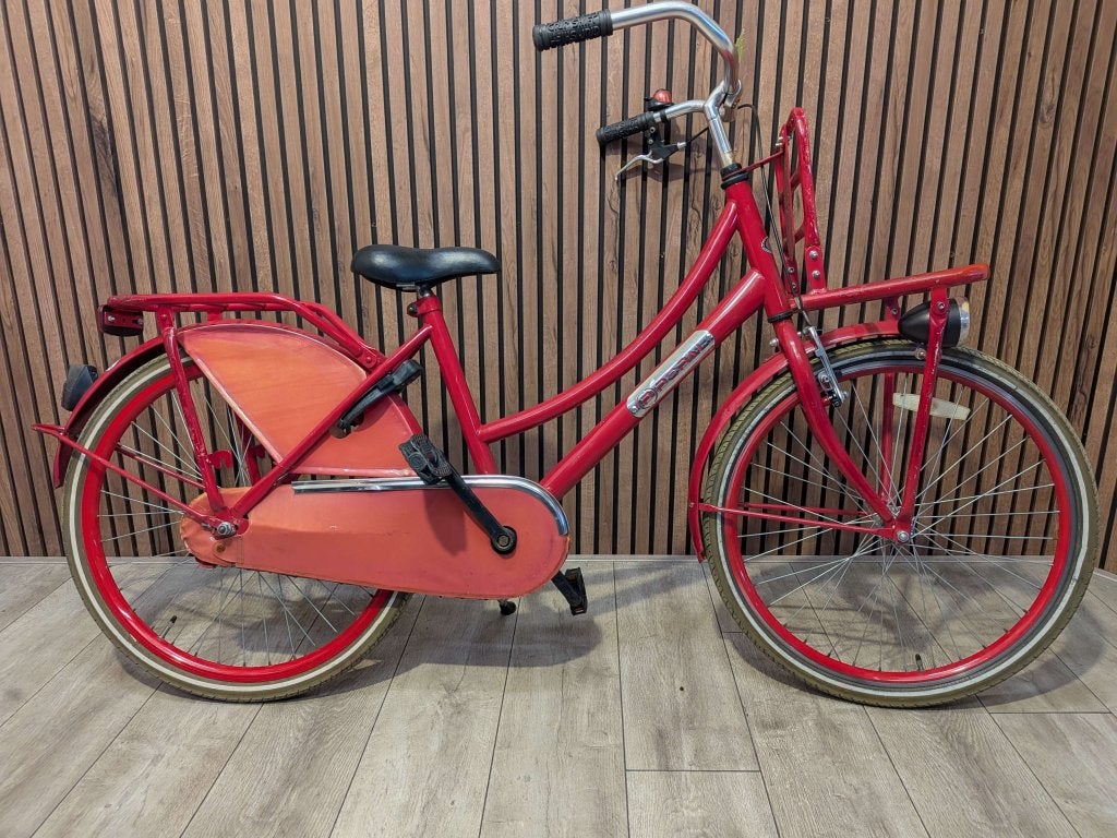 Popal 24 inch meisjesfiets, Terugtraprem, Niet ingevuld, Handrem, Popal