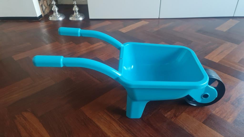 Blauwe Speelgoed Kruiwagen, Kinderen en Baby's, Speelgoed | Buiten | Los speelgoed, Ophalen, Zo goed als nieuw