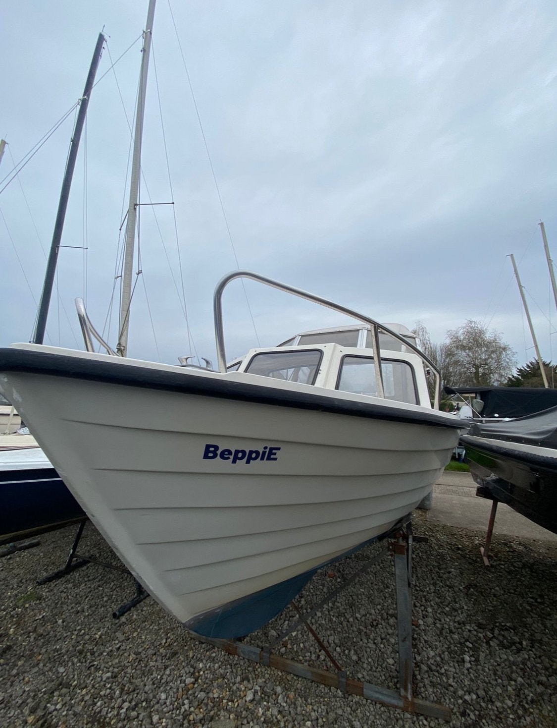 Noorse Spitsgatter Troll-20 Sloep 6.20m, Watersport en Boten, Ophalen, Overige merken, Gebruikt, Binnenboordmotor