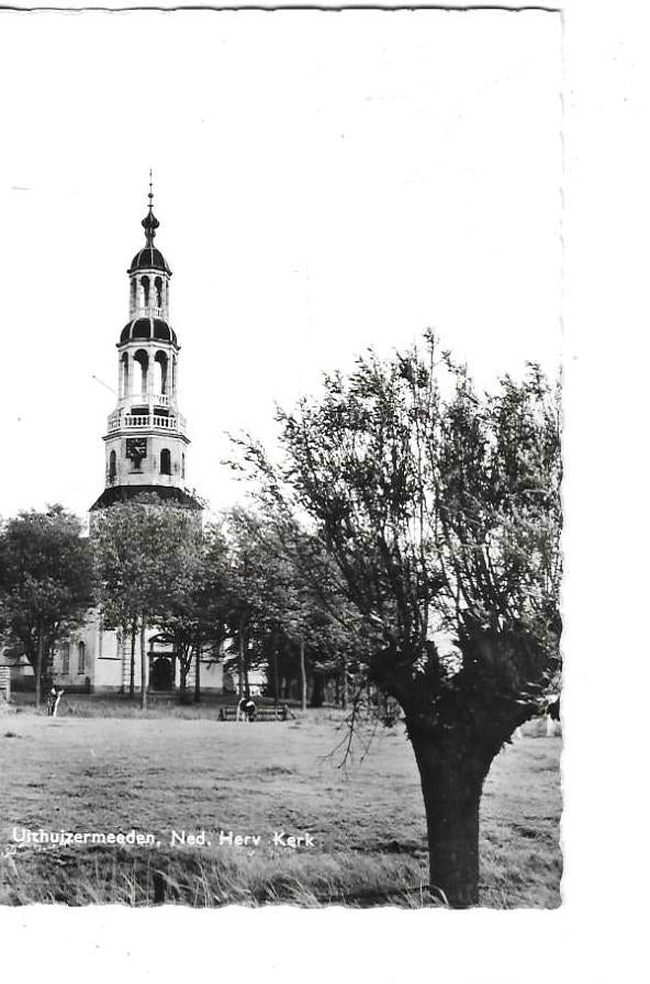Uithuizermeeden, Verzamelen, Ansichtkaarten | Nederland, Ophalen of Verzenden, 1960 tot 1980, Ongelopen, Groningen