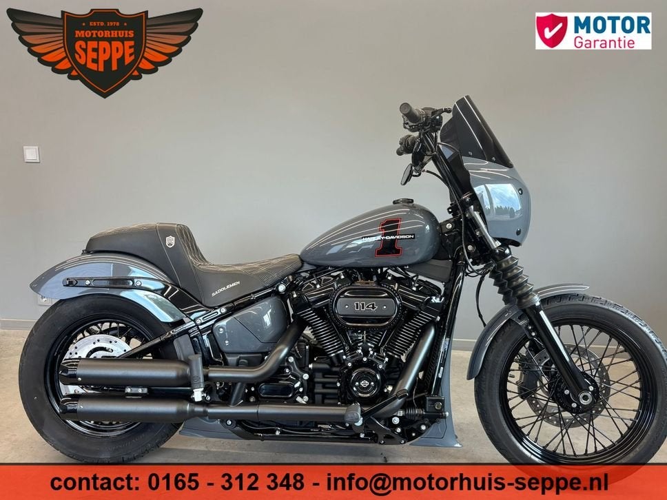 HARLEY-DAVIDSON STREET BOB 114 FXBBS, HARLEY-DAVIDSON, Chopper, Bedrijf, Onbekend