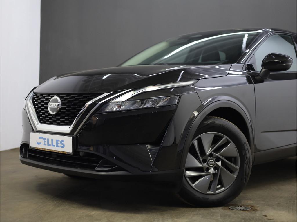 Nissan QASHQAI 1.3 MHEV Xtronic Acenta Adaptieve Cruisecontr, Stof, Zwart, Bedrijf, Qashqai