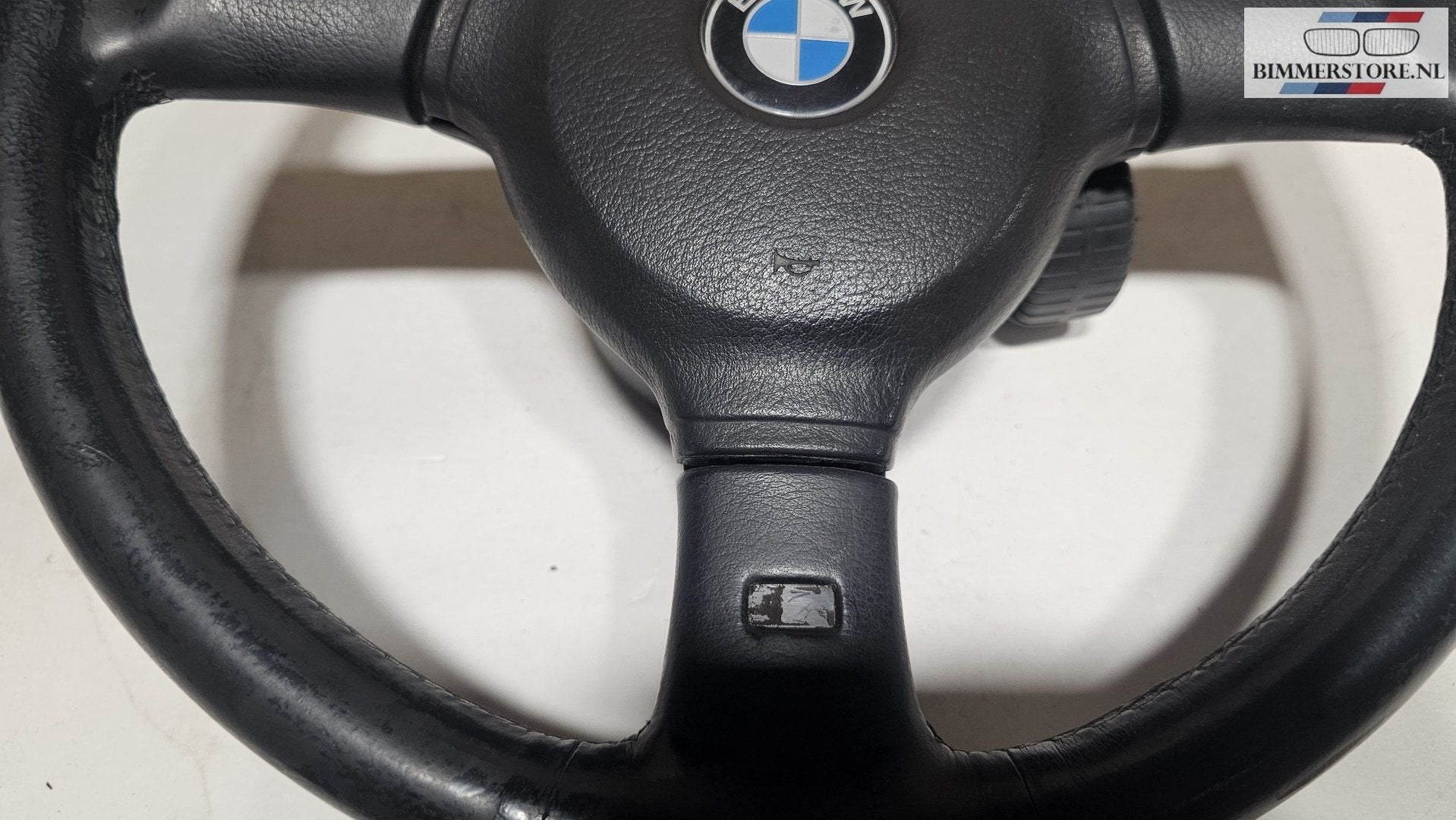 M Tech 2 sport stuur leer 385 mm BMW 3 serie E30 2226086, Gebruikt, -, Ophalen of Verzenden, -