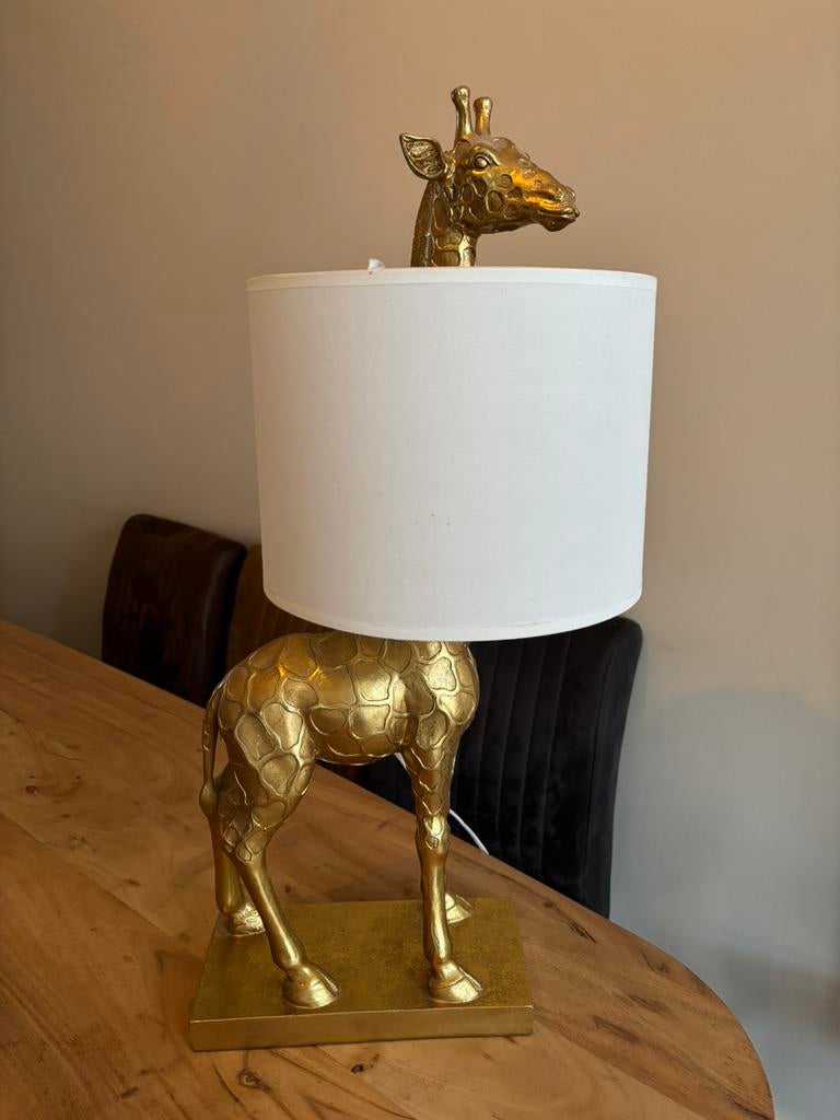 Staande lamp / tafellamp / lamp giraffe, Ophalen, Zo goed als nieuw