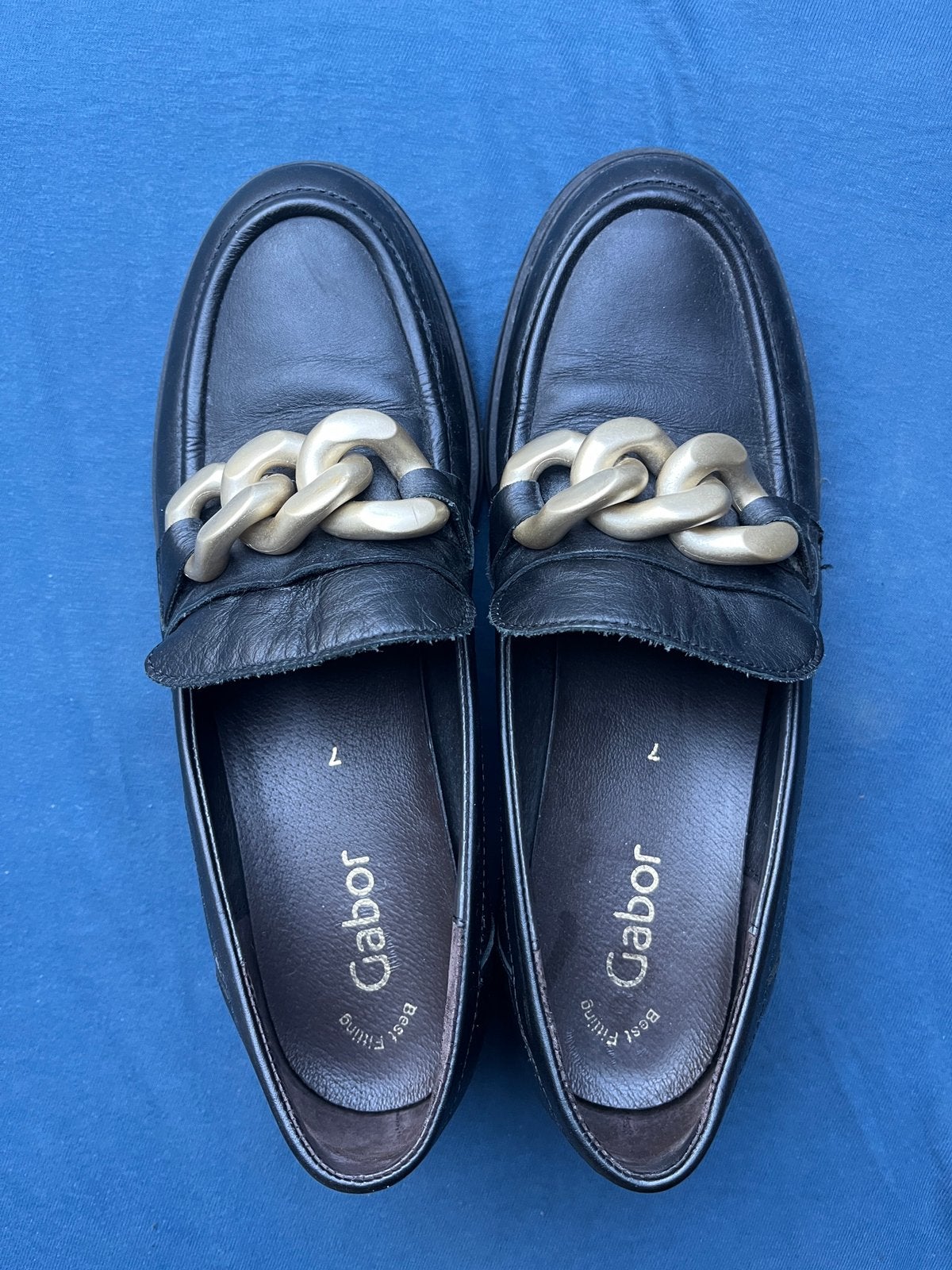 Gabor loafers maat 41, Ophalen of Verzenden, Zo goed als nieuw, Instappers, Zwart