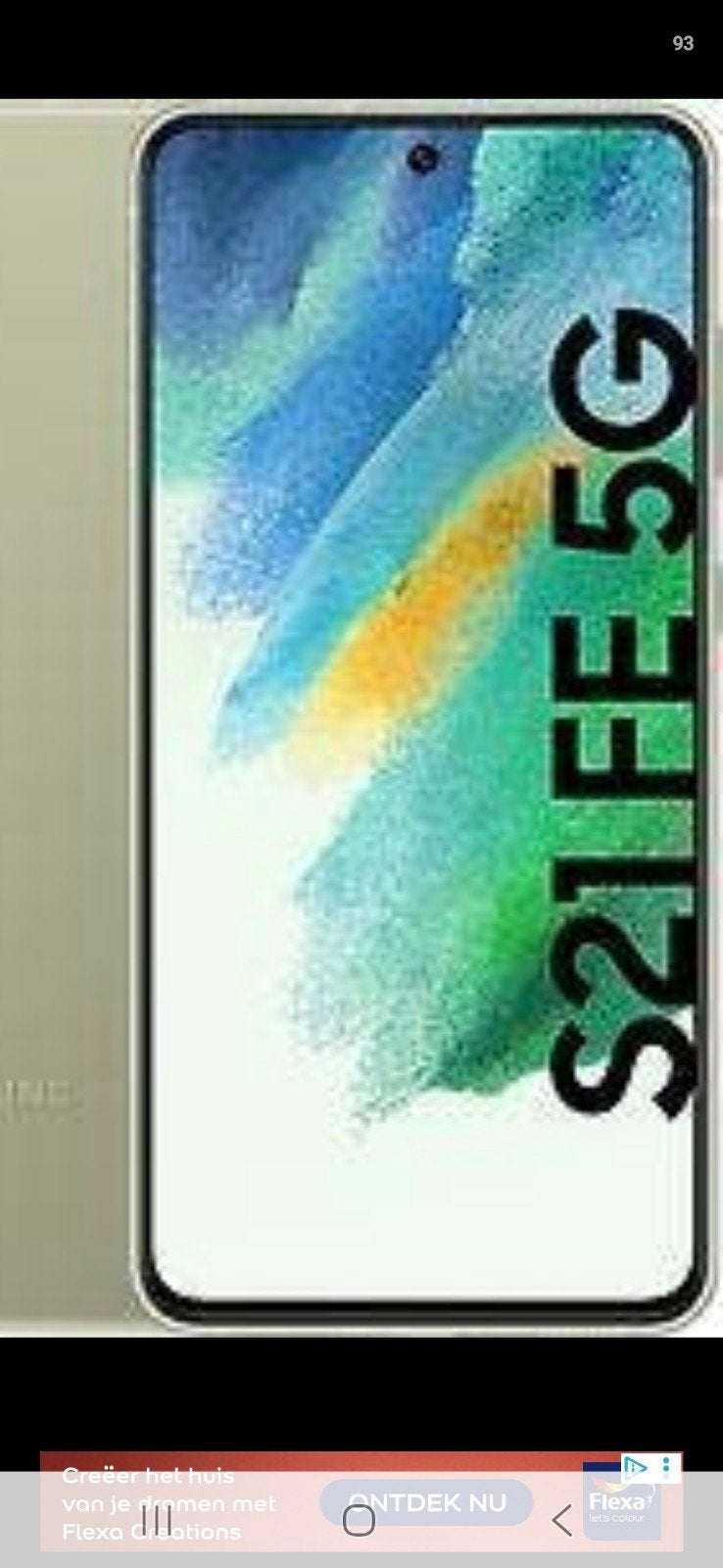 samsung s21 fe, Zwart, Ophalen of Verzenden, Zonder simlock, 128 GB