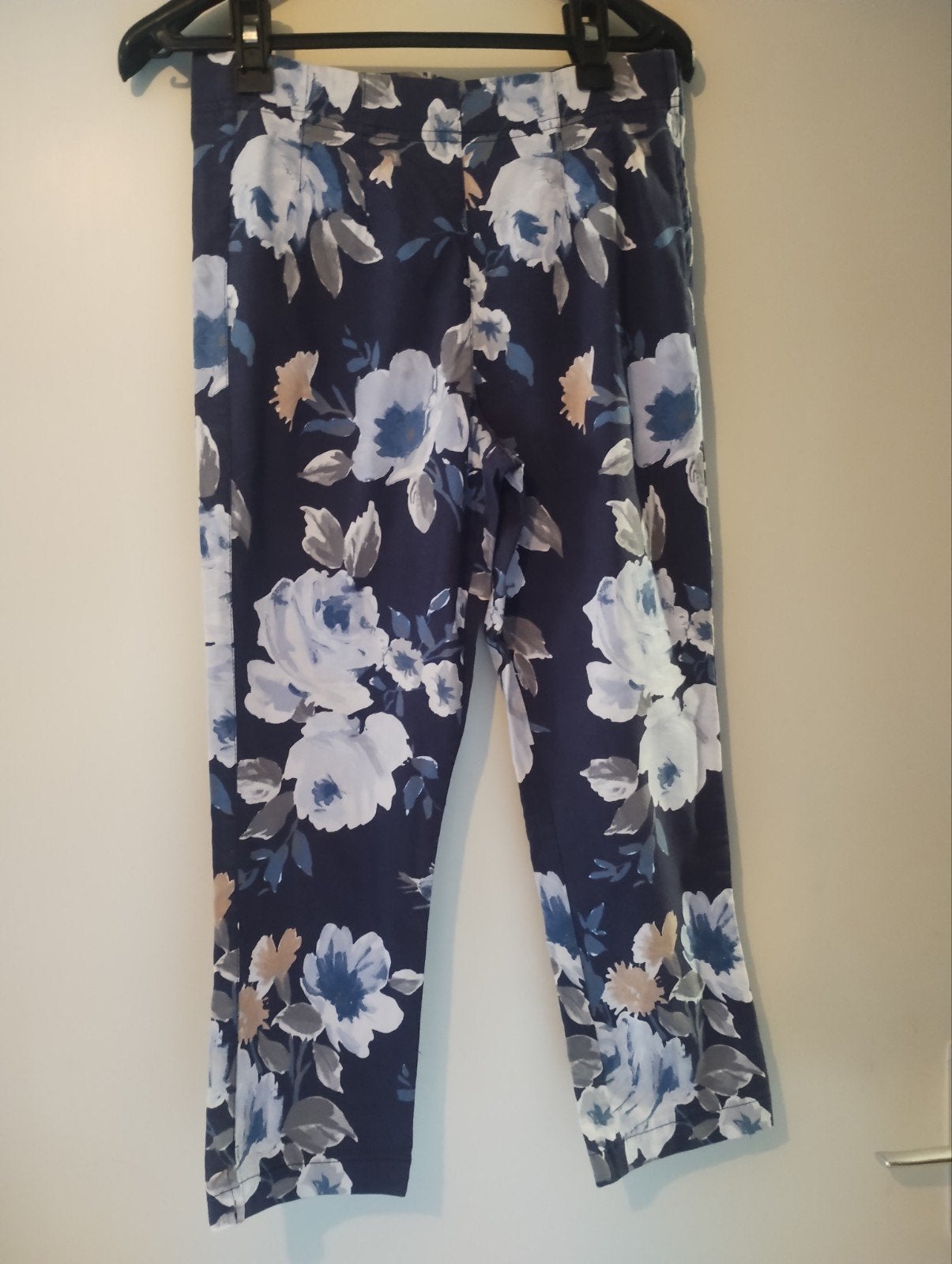 Enjoy Dames Broek met Bloemenprint - Maat 38, Maat 38/40 (M), Meerkleurig, Enjoy, Ophalen of Verzenden
