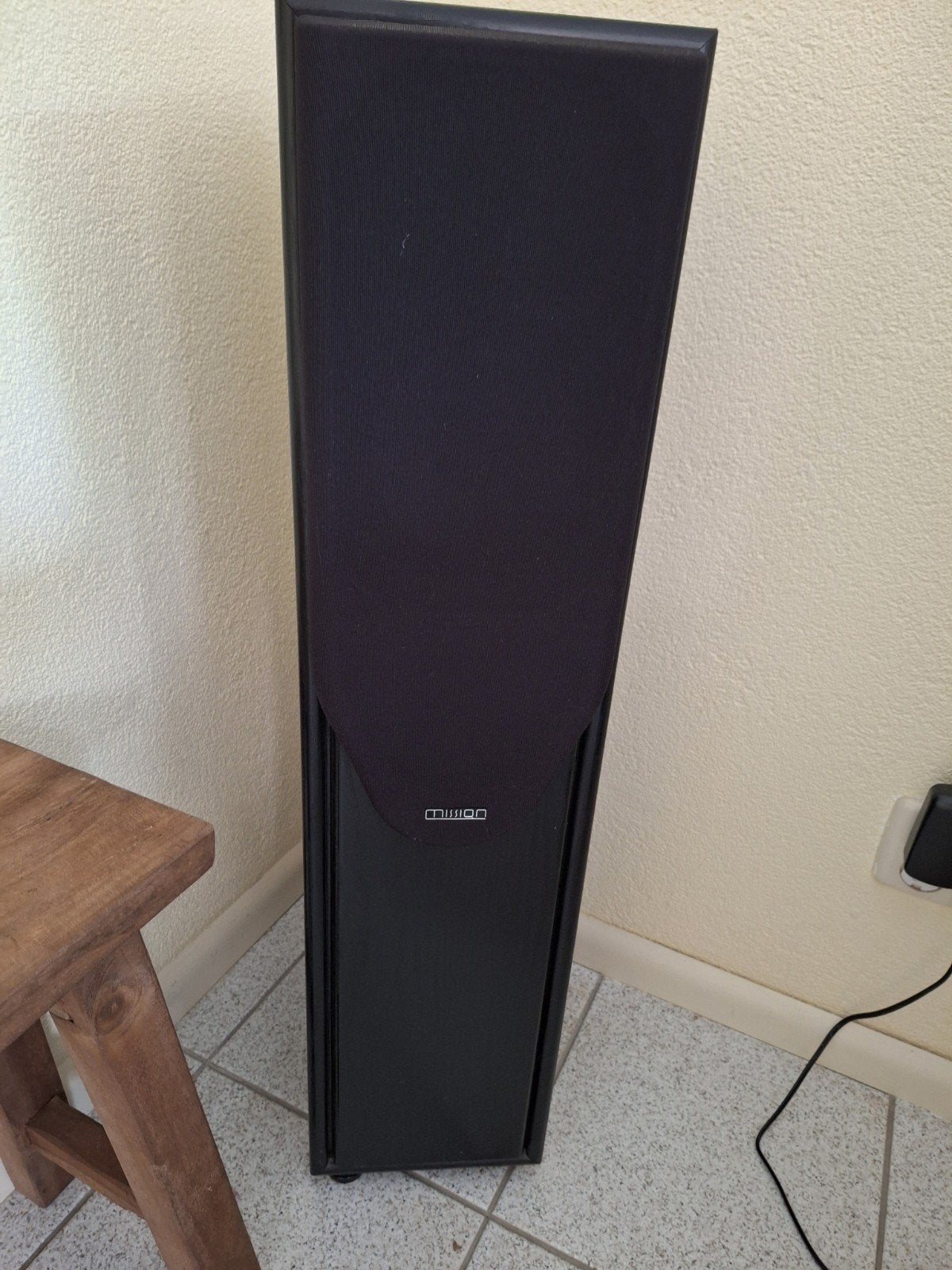 VERSTERKER PYONEER MET 2 BOXEN MISSION, Audio, Tv en Foto, Luidsprekers, Ophalen, Gebruikt, Front, Rear of Stereo speakers, Overige merken