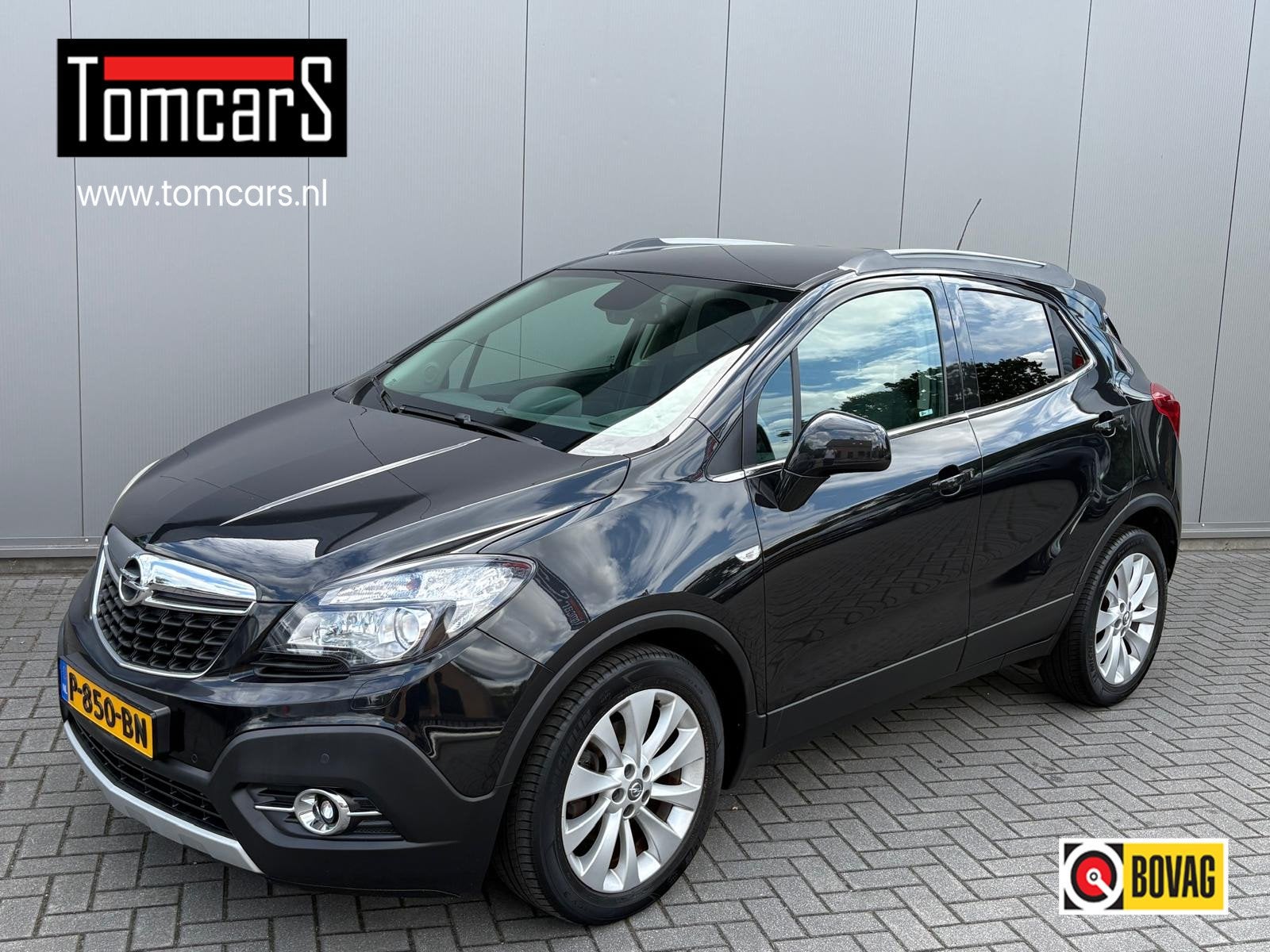 Opel Mokka 1.4T 140PK Automaat Cosmo Trekhaak/Camera/Parkeer, Auto's, 15 km/l, Gebruikt, Euro 6, Leder en Stof