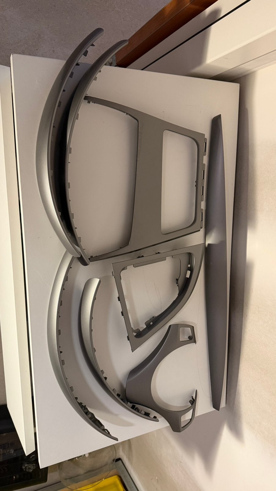 BMW E87 Interieurlijsten Set - Zilver/Grijs, Ophalen of Verzenden, Gebruikt, BMW