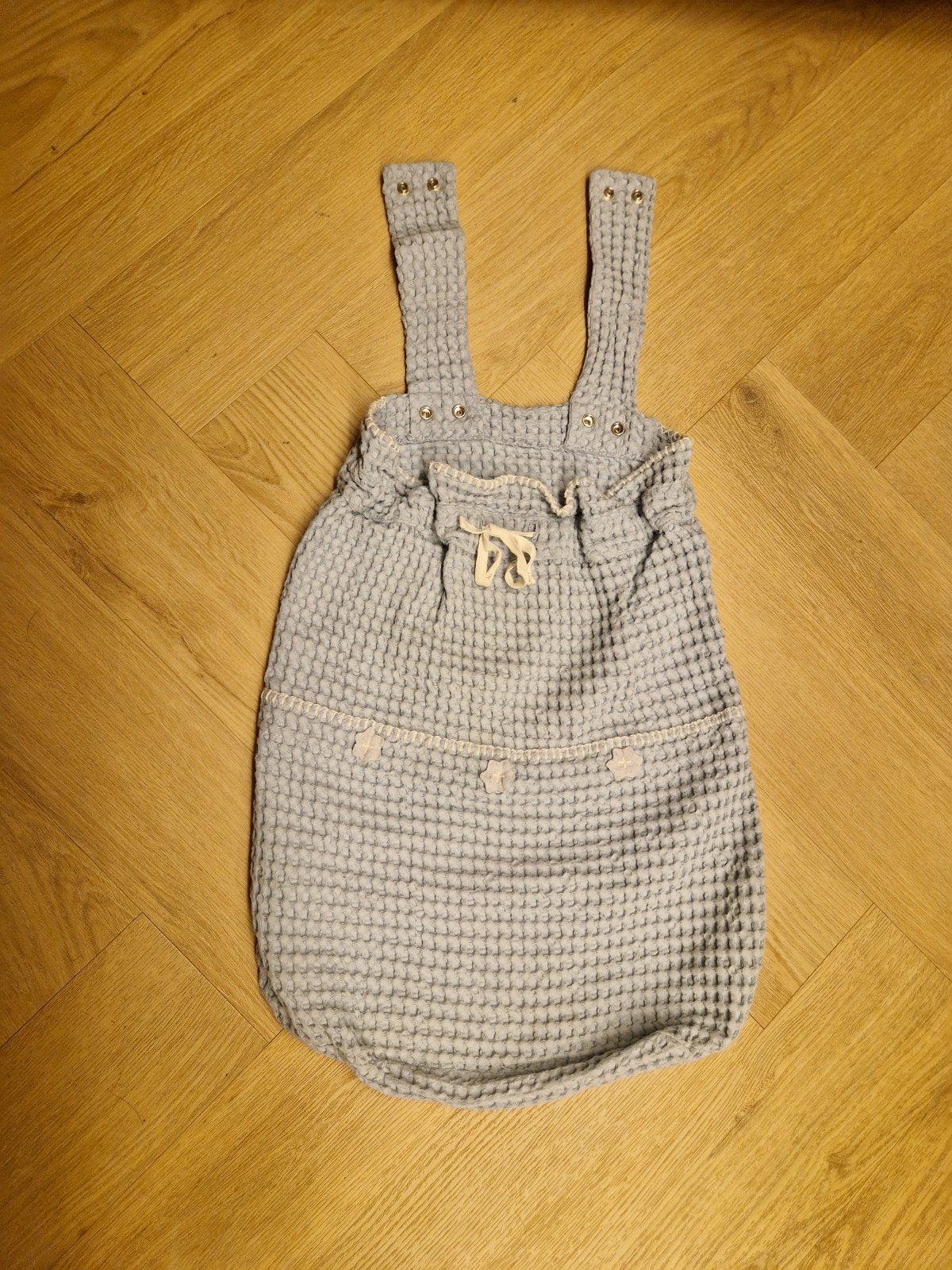 Wafelstof boxzak baby - lichtblauw - Koeka, Ophalen of Verzenden, Gebruikt, Onbekend, Jongetje of Meisje