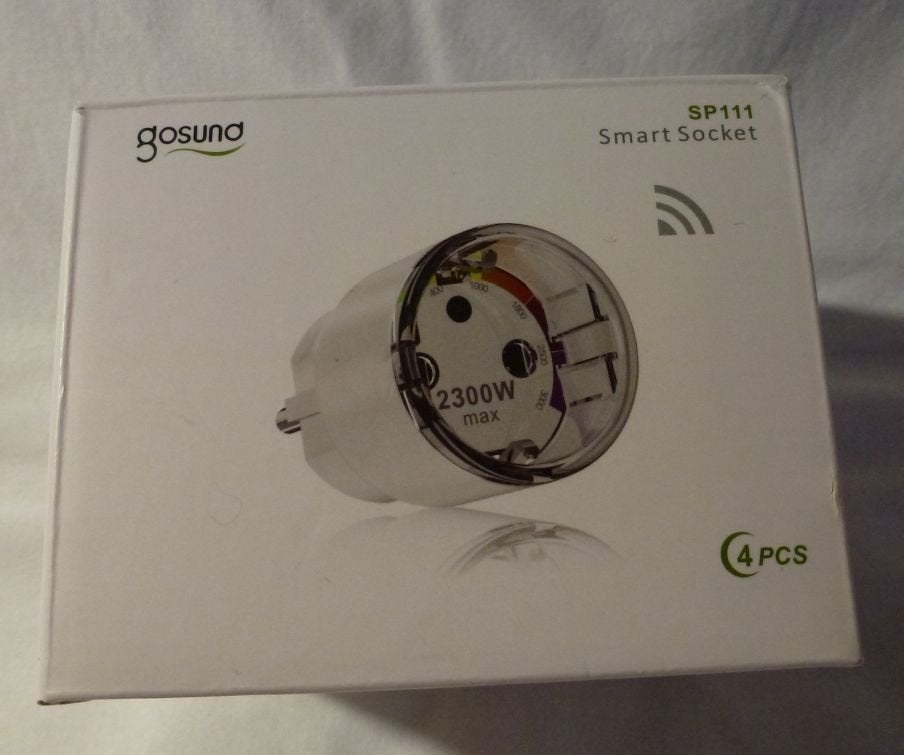 Gosuna smart socket, 4 pack, Ophalen of Verzenden, Nieuw, Stekker