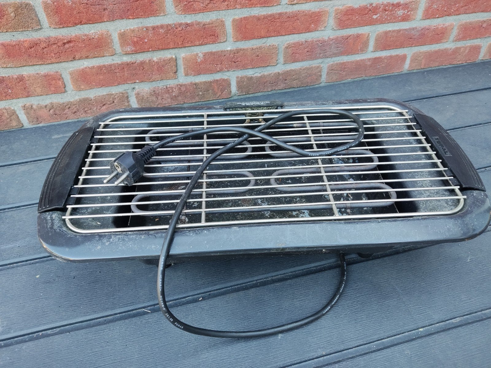 Gratis: Tefal electrische tafel barbecue bbq, Tuin en Terras, Elektrische barbecues, Ophalen, Gebruikt