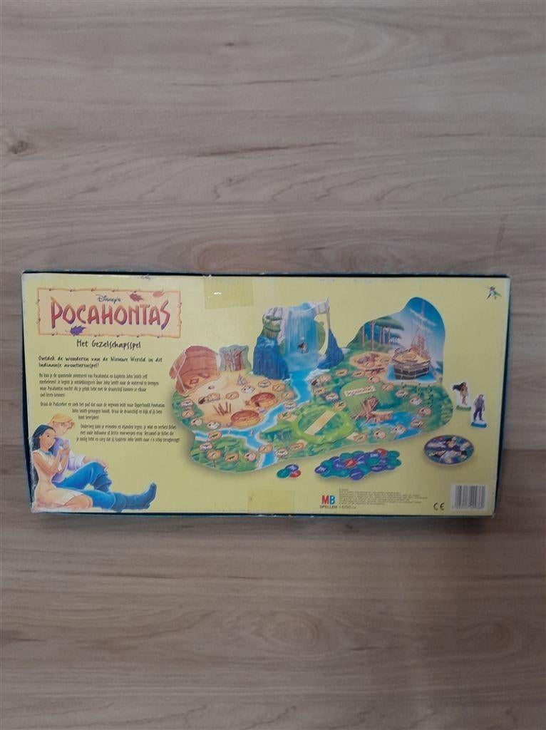 Disney Pocahontas het gezelschapsspel - s5167, Verzenden, Zo goed als nieuw