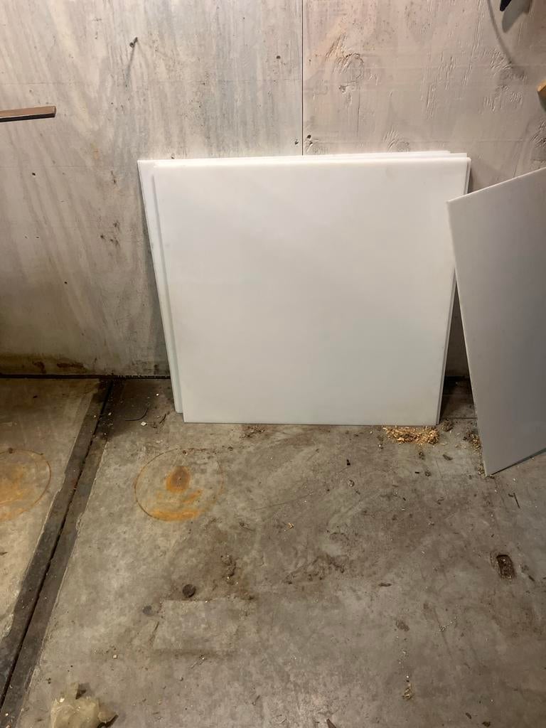 Plexiglas wit doorzichtig, diverse maten, Doe-het-zelf en Verbouw, Platen en Panelen, Ophalen, Minder dan 20 mm, B, Overige materialen