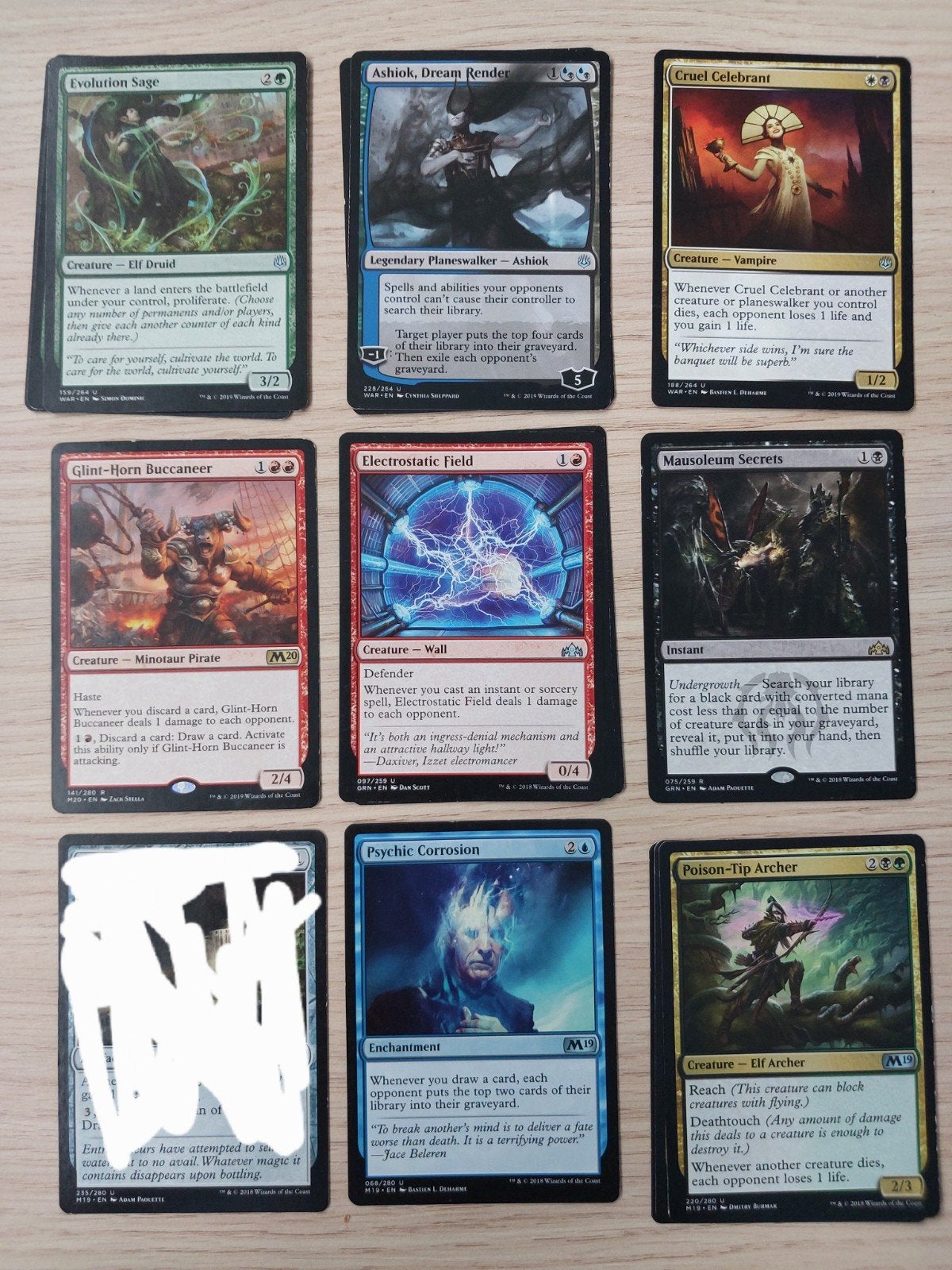 Magic the Gathering Rares en Uncommons duurdere, Ophalen of Verzenden, Zo goed als nieuw, Losse kaart