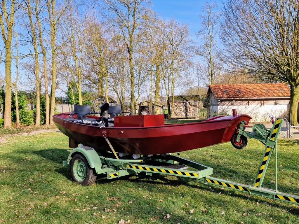 Kolen Vlet Sloep - 5,5m, Diesel, Zeer Zuinig, Incl. Trailer, Watersport en Boten, Ophalen