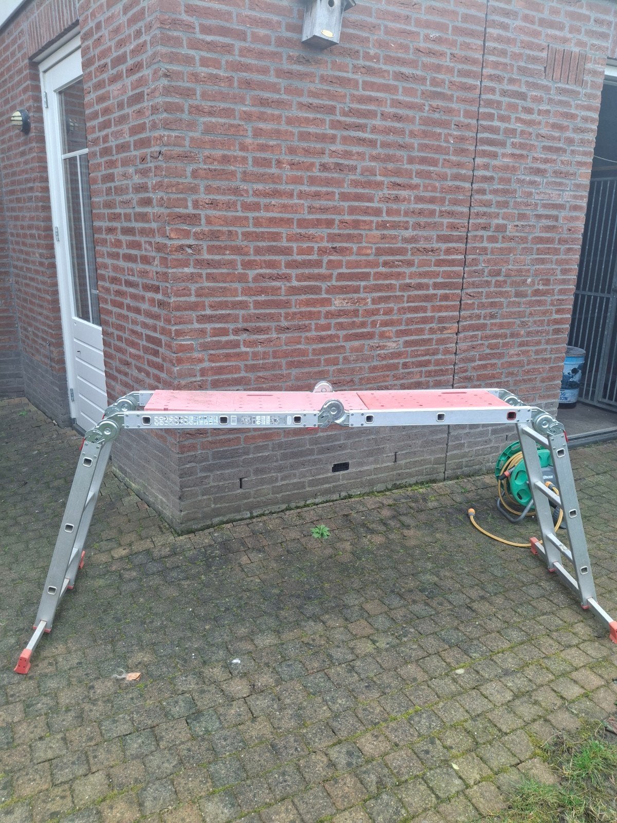 Altrex Varitrex Plus 4x3 reformladder - Zo goed als nieuw, Doe-het-zelf en Verbouw, Ladders en Trappen, Ophalen