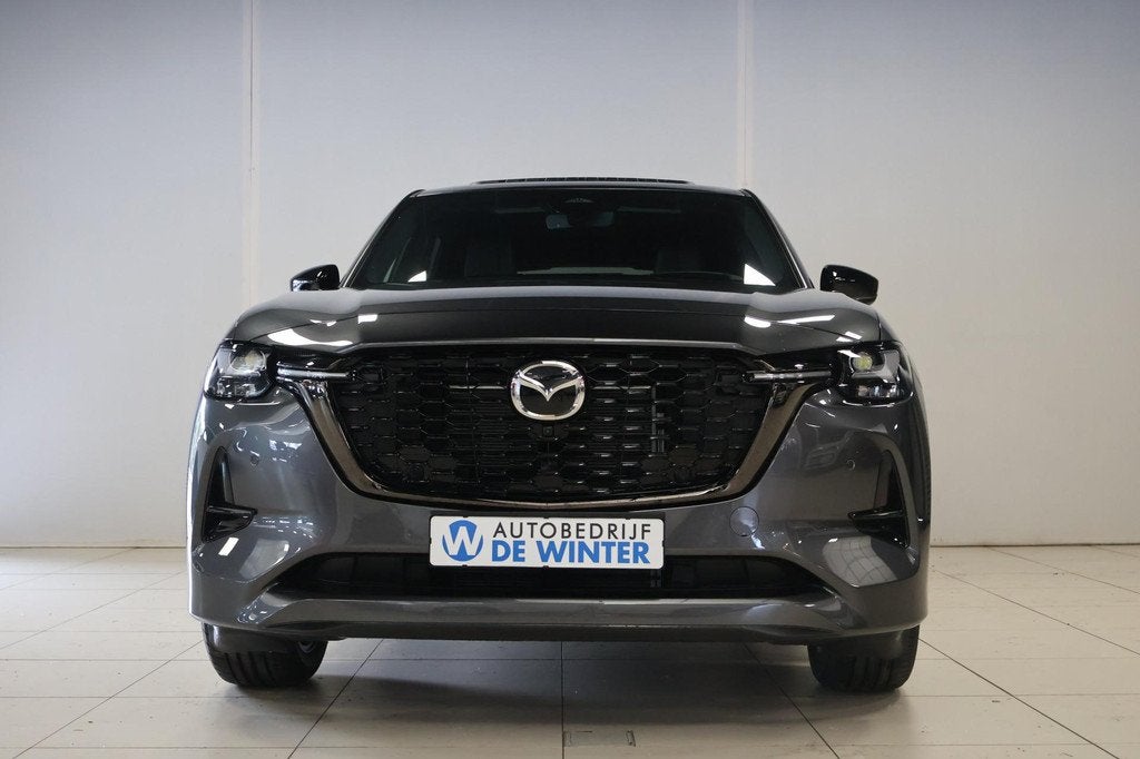 Mazda CX-60 2.5 e-SkyActiv PHEV Homura Plus ., Auto's, Mazda, Automaat, Gebruikt, Zwart, 2500 kg