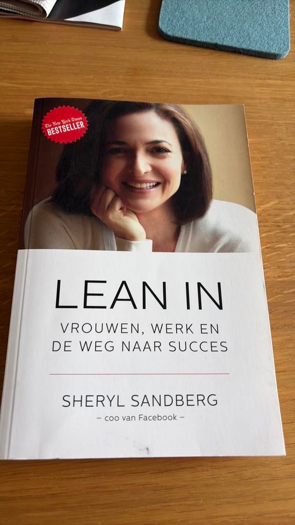 Sheryl Sandberg - Lean in, Boeken, Sociale wetenschap, Sheryl Sandberg, Ophalen of Verzenden, Zo goed als nieuw