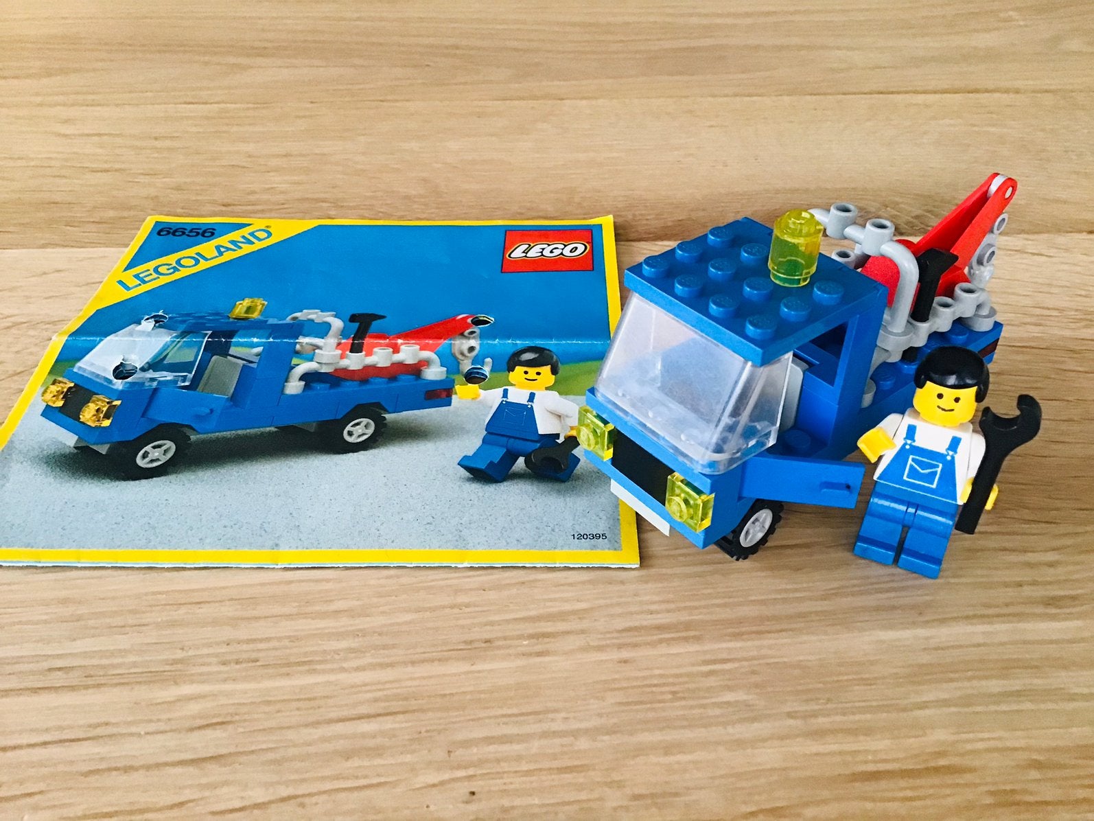 LEGO classic 6656, legoland wrecker unit breakdown truck, Lego, Ophalen of Verzenden, LEGOLAND, Complete set