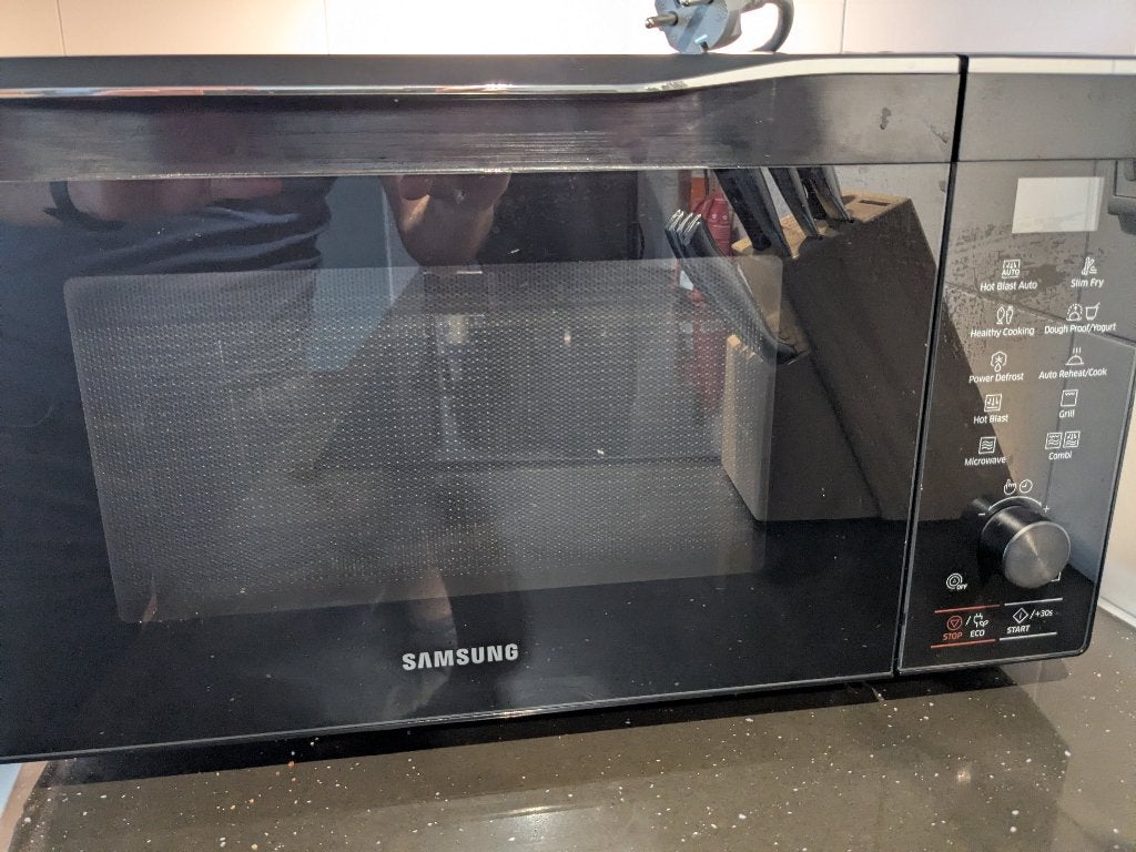 Samsung MC32K7055CK Combimagnetron, Ophalen, Combimagnetron, Crisp, Gebruikt