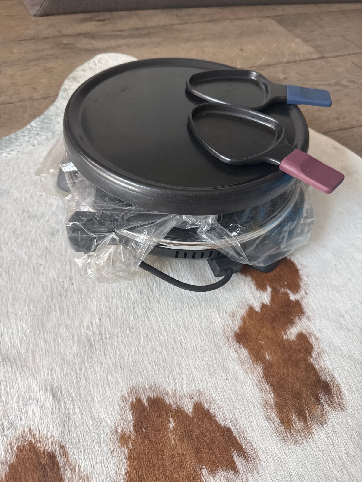 Gourmetstel met 6 pannetjes, Witgoed en Apparatuur, Gourmetstellen, Ophalen, Nieuw, Minder dan 4 personen