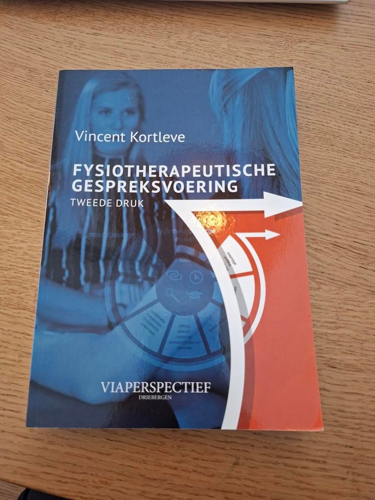 Fysiotherapeutische Gespreksvoering - Vincent Kortleve, Boeken, Studieboeken en Cursussen, Vincent Kortleve, Zo goed als nieuw