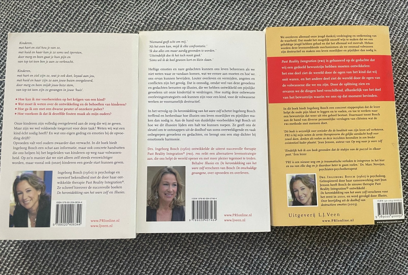 Ingeborg Bosch boeken: De Onschuldige Gevangene, Illusies, Ophalen of Verzenden, Gelezen, Klinische psychologie