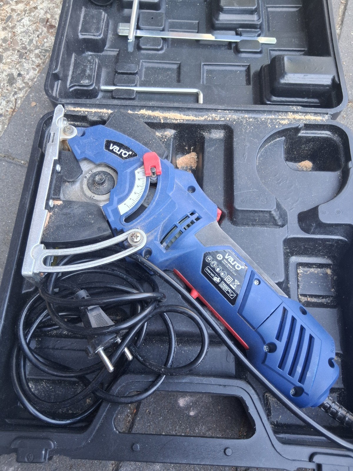 Mijn cirkel zaag, Ophalen, 1200 watt of meer, 70 mm of meer
