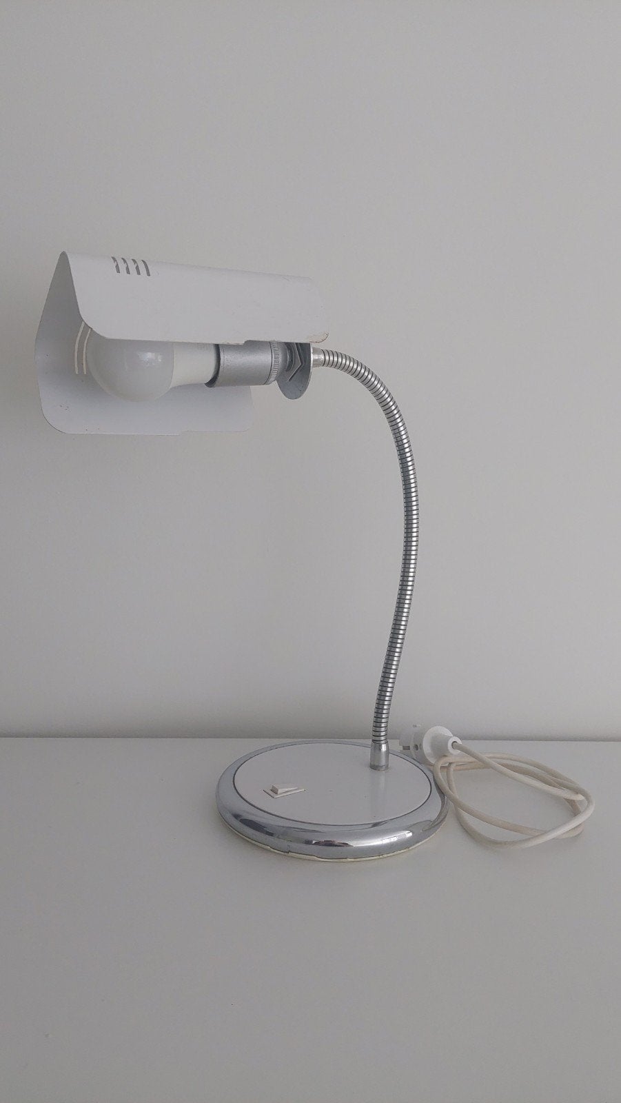 Targetti Sankey zwanenhals bureaulamp, Ophalen, Bureaulamp, Gebruikt, Overige merken