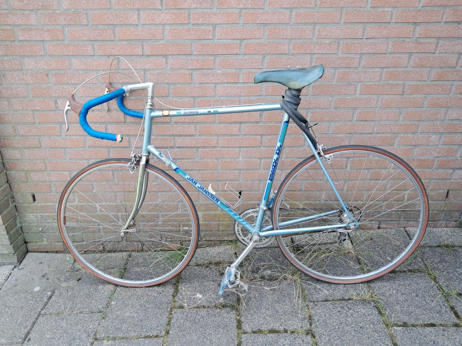 JAN JANSSEN racefiets, 28 inch, Gebruikt, 10 tot 15 versnellingen, Aluminium