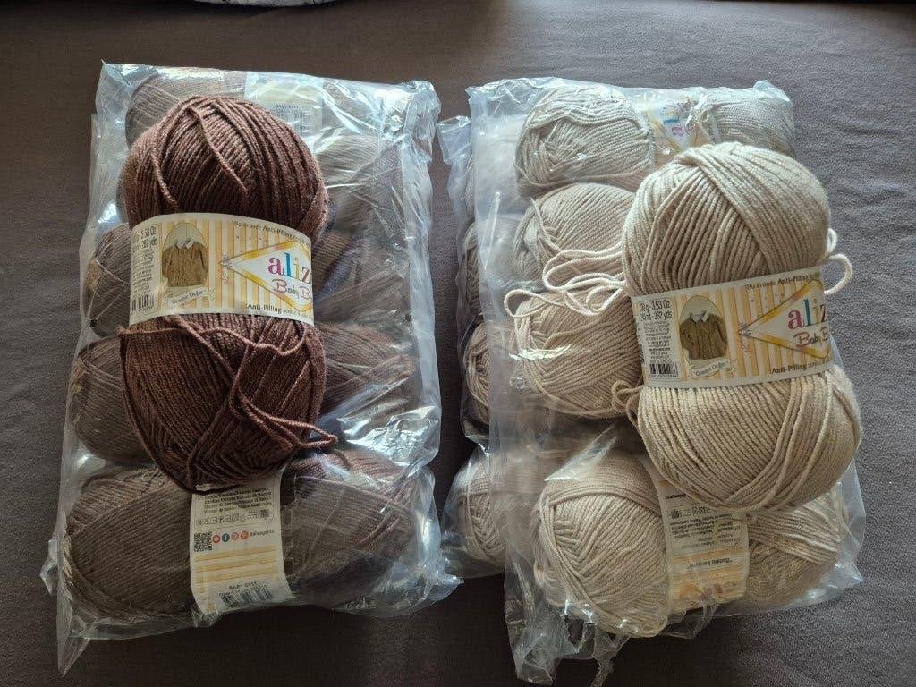 Te koop 20 bollen premium acryl alize Baby Best, Ophalen of Verzenden, Zo goed als nieuw, Breien of Haken, Wol of Garen